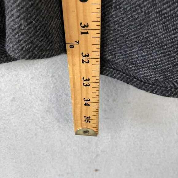 Filson Shirt Jacket Mens 2XL Gray Wool Blend Button Up Seattle Workwear Outdoor - Picture 4 of 15